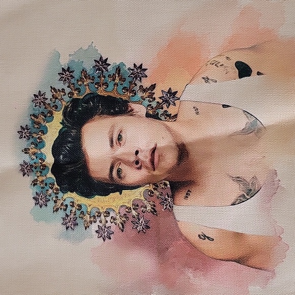 HARRY STYLES Unique Watercolor Artwork Tote Bag - Picture 2 of 2